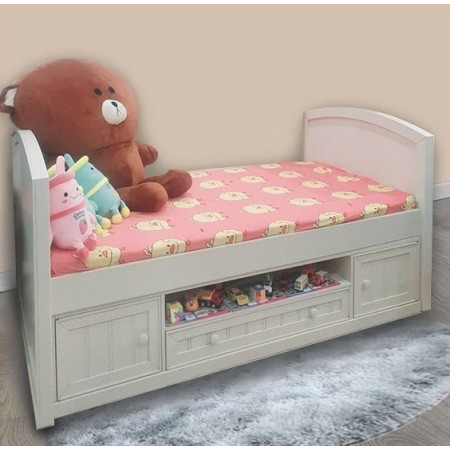 Ellory : Giường Đơn + Ngăn Kéo Lưu Trữ 
